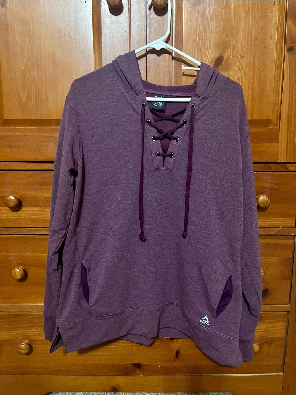 SOFT Hoodie - Lace up Front - XL